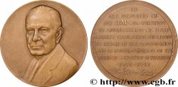 ÉTATS-UNIS D&nbsp;AMÉRIQUE Médaille, Thomas J. Watson, Senior, 33e anniversaire de l’IBM organization