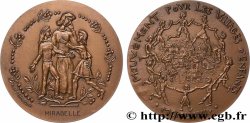 FUNFTE FRANZOSISCHE REPUBLIK Médaille, Mouvement pour les villages d’enfants
