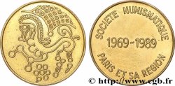 FUNFTE FRANZOSISCHE REPUBLIK Médaille, Société numismatique de Paris-région