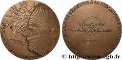 CINQUIÈME RÉPUBLIQUE Médaille, 50e anniversaire de l’élection à la présidence de Georges Pompidou