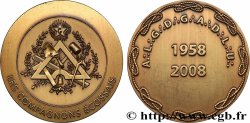 FRANC - MAÇONNERIE Médaille, 50 ans de la Les compagnon écossais