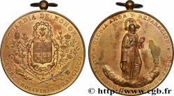 BOLIVIE Médaille, Sacré coeur