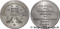 ALLEMAGNE Médaille, Jumelage Longjumeau et Bretten