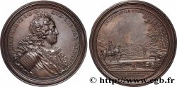 DUCHY OF LORRAINE - LEOPOLD I Médaille, Prévoyance du Prince, Restauration des ponts dans les fonds des Bois de Hayes