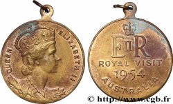 AUSTRALIE - ÉLISABETH II Médaille, Visite royale