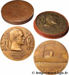 III REPUBLIC Médaille, Paquebot Pasteur