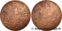 V REPUBLIC Médaille, Guerres de Bourgogne et le rattachement de la Bourgogne à la France