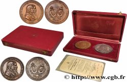 SAN MARINO Coffret de deux médailles, Bicentenaire de la naissance de Napoléon Bonaparte
