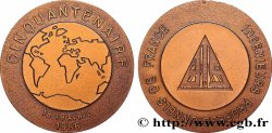 V REPUBLIC Médaille, Cinquantenaire, Ingénieurs professionnels de France 