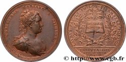 GERMANY – DUCHY OF ELECTORAL SAXONY – ALBERTINE LINE – FREDERIC AUGUSTE I Médaille, Christiana Mariana Ziegler, Prix remis par l’Université de Wittenberg