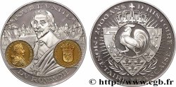 V REPUBLIC Médaille, 2000 ans d’histoire monétaire française, Ecu d’argent Louis XIII