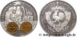 V REPUBLIC Médaille, 2000 ans d’histoire monétaire française, Naissance de la nation