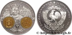 V REPUBLIC Médaille, 2000 ans d’histoire monétaire française, Franc à pied