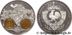 V REPUBLIC Médaille, 2000 ans d’histoire monétaire française, Lion d’or