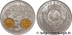 V REPUBLIC Médaille, 2000 ans d’histoire monétaire française, Denier Charles II