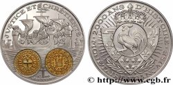 V REPUBLIC Médaille, 2000 ans d’histoire monétaire française, Gros tournois Saint Louis