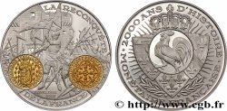 V REPUBLIC Médaille, 2000 ans d’histoire monétaire française, Royal d’or Charles VII