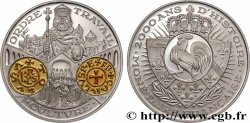 V REPUBLIC Médaille, 2000 ans d’histoire monétaire française, le denier