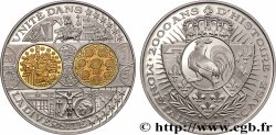 FUNFTE FRANZOSISCHE REPUBLIK Médaille, 2000 ans d’histoire monétaire française, Unité dans la diversité