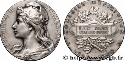 III REPUBLIC Médaille, Conseil municipal