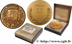 V REPUBLIC Médaille, Hommage de la ville