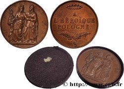 POLOGNE - INSURRECTION DE POLOGNE Médaille, l’Héroïque Pologne