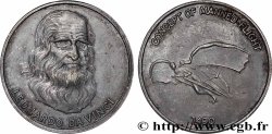 MÉDAILLES TOURISTIQUES Médaille, Léonard de Vinci