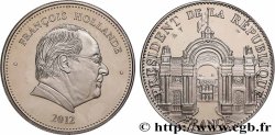 CINQUIÈME RÉPUBLIQUE Médaille, François Hollande, Président de la république