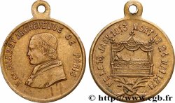 TROISIÈME RÉPUBLIQUE Médaillette, Décès de Monseigneur Darboy