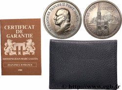 FUNFTE FRANZOSISCHE REPUBLIK Médaille, Jean Paul II, Strasbourg