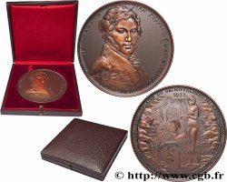 V REPUBLIC Médaille, Hommage à Jean François Champollion