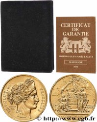 V REPUBLIC Médaille, Bicentenaire de la Révolution Française, La Confédération des Français
