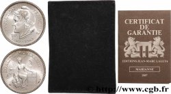 FUNFTE FRANZOSISCHE REPUBLIK Médaille, Bicentenaire de la Révolution Française, l’Égalité