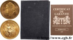 FUNFTE FRANZOSISCHE REPUBLIK Médaille, Bicentenaire de la Révolution Française, l’Égalité
