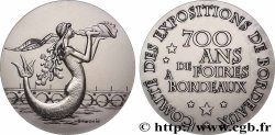 CINQUIÈME RÉPUBLIQUE Médaille, Comité des expositions de Bordeaux, 700 ans de foires