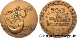 CINQUIÈME RÉPUBLIQUE Médaille, Comité des expositions de Bordeaux, 700 ans de foires