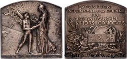 ÉTATS-UNIS D&nbsp;AMÉRIQUE Plaquette, Exposition internationale de Chicago