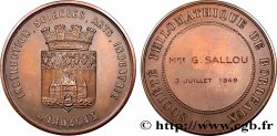 QUATRIÈME RÉPUBLIQUE Médaille, Société philomathique