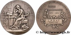 ÉTAT FRANÇAIS Médaille, Cercle philomathique, Cours professionnels
