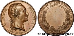 ZWEITE FRANZOSISCHE REPUBLIK Médaille, Major Martin, École de la Martinière