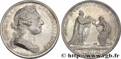 LOUIS XV &nbsp;THE WELL-BELOVED&nbsp; Médaille, Naissance du Comte d&nbsp;Artois (futur Charles X) AU