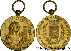 TROISIÈME RÉPUBLIQUE Médaille de la ville de St-Brieuc - concours musical