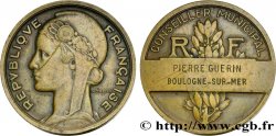 TERCERA REPUBLICA FRANCESA Médaille, Conseiller municipal