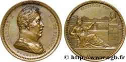 CHARLES X Médaille des vœux des habitants de Versailles SUP