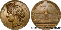 TERZA REPUBBLICA FRANCESE Médaille, Palais du Trocadéro, Exposition Universelle
