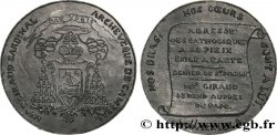 DEUXIÈME RÉPUBLIQUE Médaille de visite du cardinal au pape Pie IX