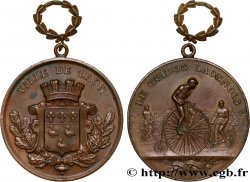 DRITTE FRANZOSISCHE REPUBLIK Médaille de Laon - sport vélocipédique