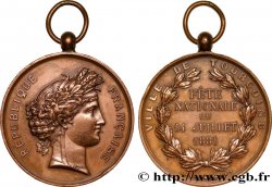 TERCERA REPUBLICA FRANCESA Médaille du 14 juillet