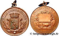 TERCERA REPUBLICA FRANCESA Médaille, Société d’agriculture de Dunkerque
