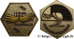 CINQUIÈME RÉPUBLIQUE Médaille du club numismatique d’Air France